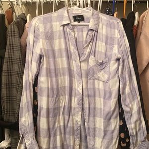 Rails shirt size small rayon